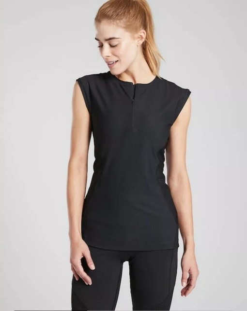 Athleta Pacifica II Tank S Small Black 
