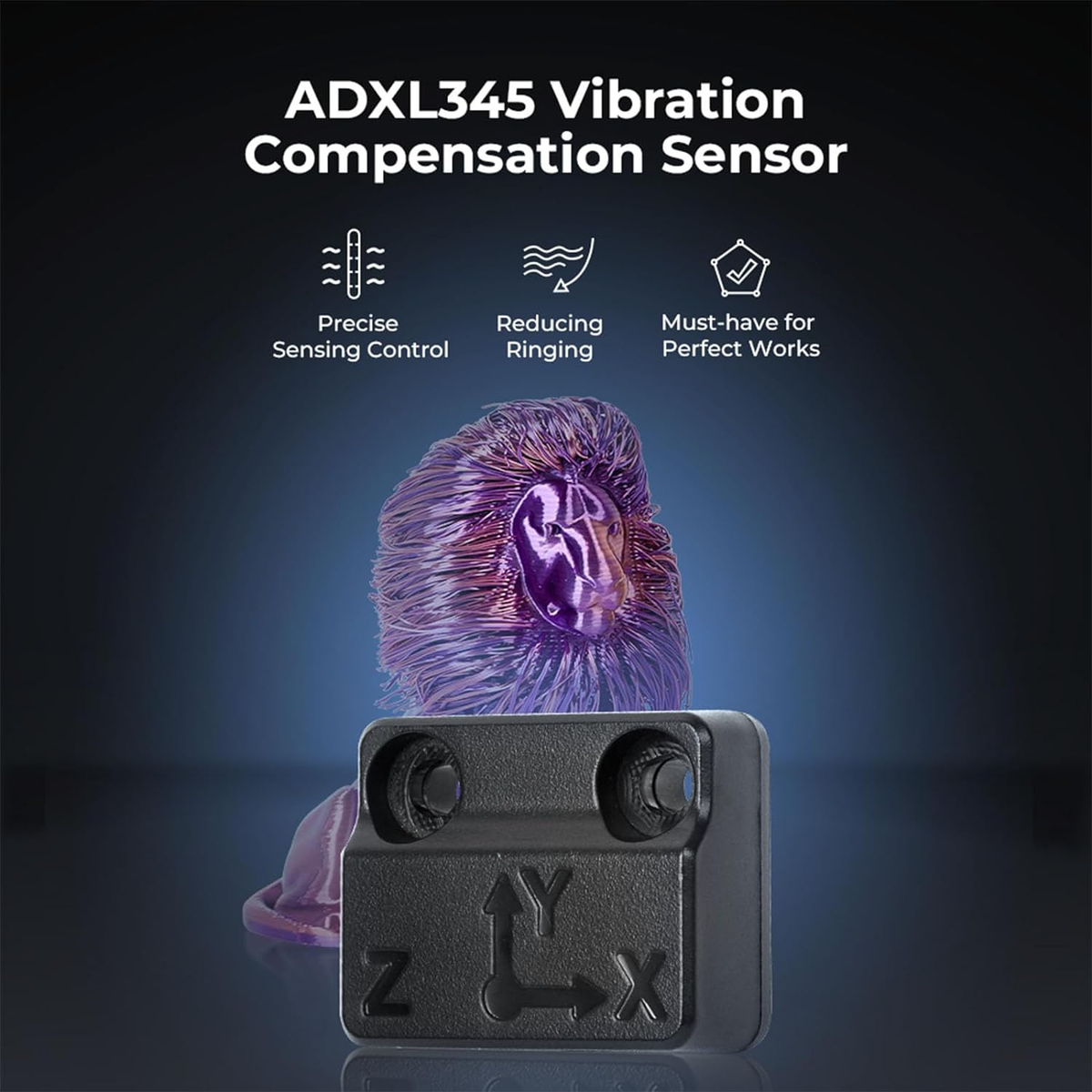 ADXL345 Vibration Compensation Sensor for Ender-3 V3 KE, Precise