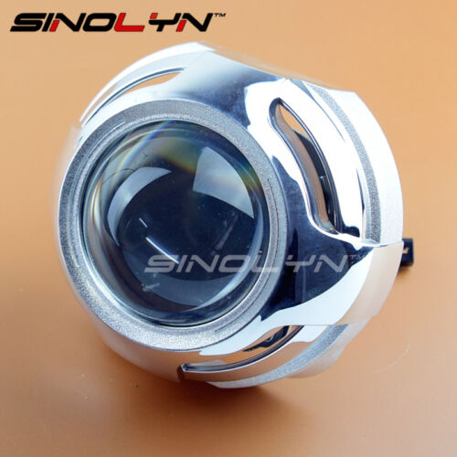 SINOLYN Car 3.0&#039;&#039; HID Bi-xenon Projector Lens Headlight Retrofit Xenon Headlamps