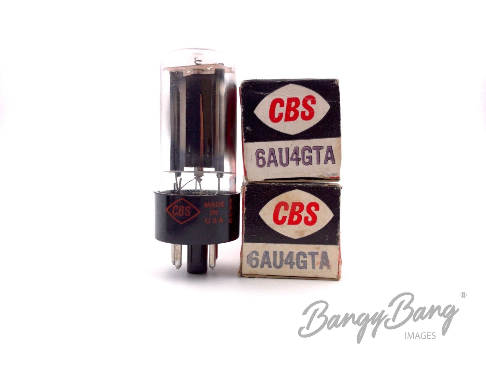 1 Vintage CBS 6AU4GTA Damper Diode Half Wave Rectifier Valve BangyBang Tubes for sale online eBay