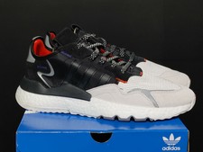 adidas nite jogger 3m core black crystal white
