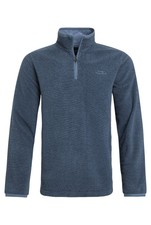 Weird Fish Errill Eco 1/4 Zip Textured Fleece