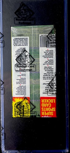 1982 Topps Baseball Grocery Rack Pack BBCE w Carl Yastrzemski & Pete Rose on Top - Picture 2 of 4