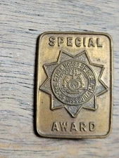 Vintage Missouri State Board of Health Special Award Pin