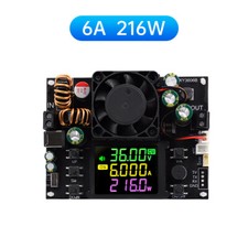 XY3606B CNC Buck-Boost Module DC Adjustable Voltage Regulator Power Supply w/Fan