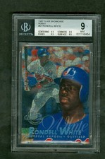Rondell White 1997 Flair Showcase Row 0 #67 Expos Beckett Graded 9 MINT 3x 9.5