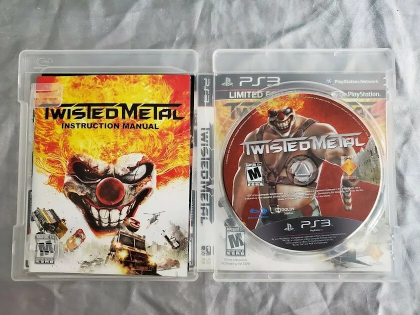 💿 🎮 Twisted Metal (Sony Playstation 3 PS3, 2012) Complete