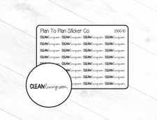 2500-10~~Clean Living Room Script Planner Stickers.