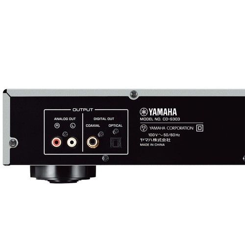 YAMAHA CD-S303 Single-disc CD Player Silver with Box 435W×87H×260Dmm 3.5kg - Picture 4 of 8