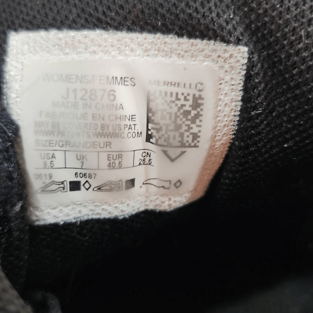 SAOLA Merrell Bare Access Xtra Trail Running Sneakers Donna Taglia 9 5 Nero Suola Vibram