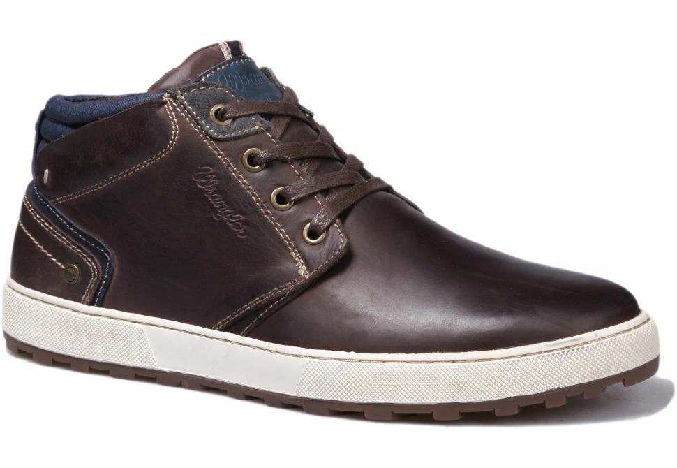 SCARPE CASUAL POLACCO UOMO WRANGLER WM162131 PELLE 30 ORIGINALE AI