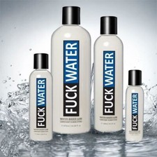 FuckWater H2O Water Based Personal Lubricant - Choose Size