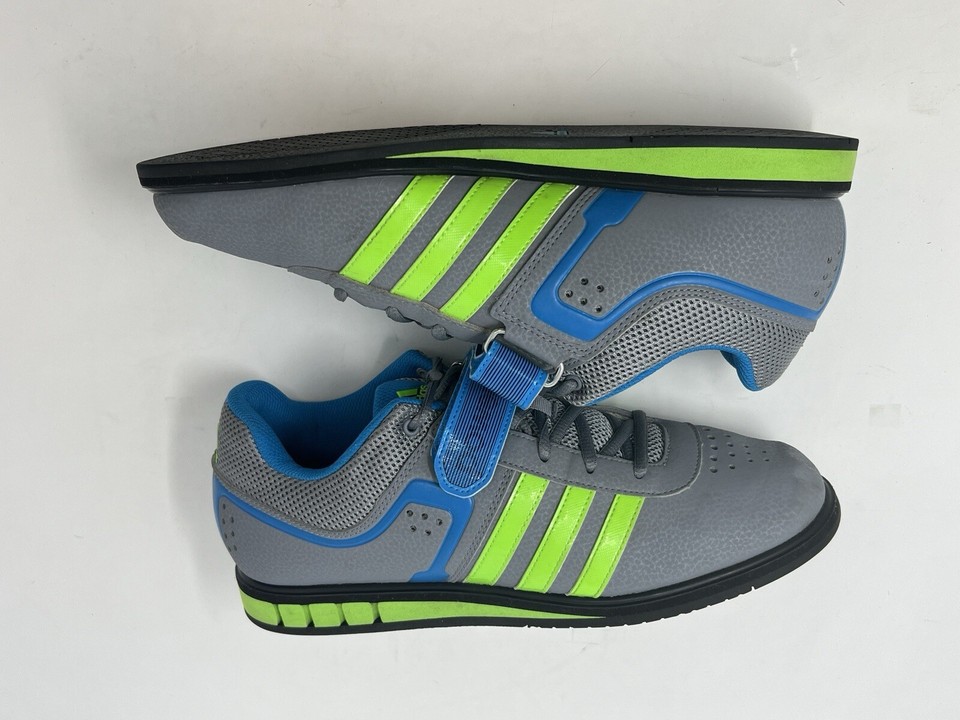 POWERLIFTING Adidas Shoes Mens 9.5 Training Crossfit Weightlifting Gym