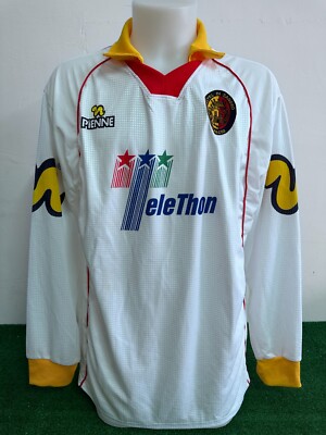 ASD Castel Di Sangro Home Camiseta de Fútbol 1997 - 1998. Sponsored by Soviet