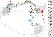 Maître-cylindre de frein BMW X5