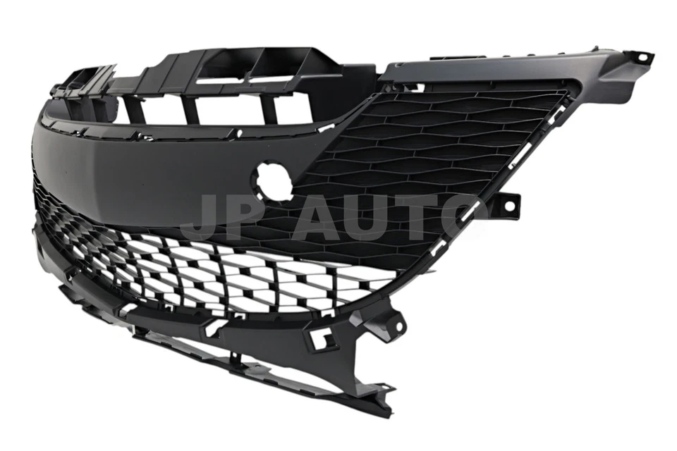 For 2010 2011 Mazda 3 Bumper Grille Grill Textured - Image 2 of 4