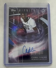 2025-26 Topps Midnight Stroke Of Midnight Auto RC Cedric Coward #SMR-CC