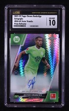 2021-22 Topps Chrome Bundesliga - Chrome Autographs Aster Vranckx Bca-av Prism 2021-22 Topps Chrome Bundesliga - Chrome Autographs Aster Vranckx Bca-av Prism