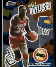 2025-26 Finest #M-17 Hakeem Olajuwon Muse