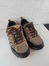 Ozark Trail Mens Low Hikers Shoes Taupe Waterproof Leather Outdoor Size 9.5