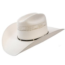 Stetson White Horse Straw Cowboy Hat Small