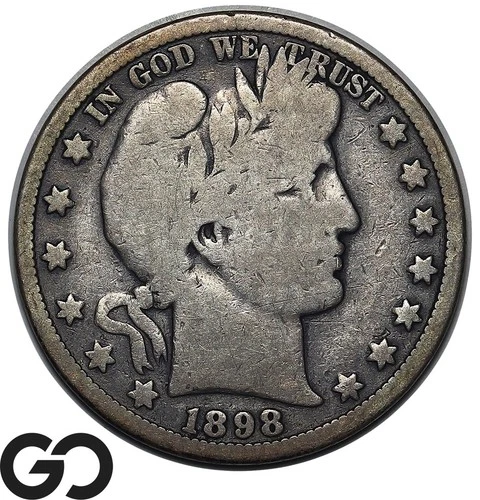 1898-O Barber Half Dollar
