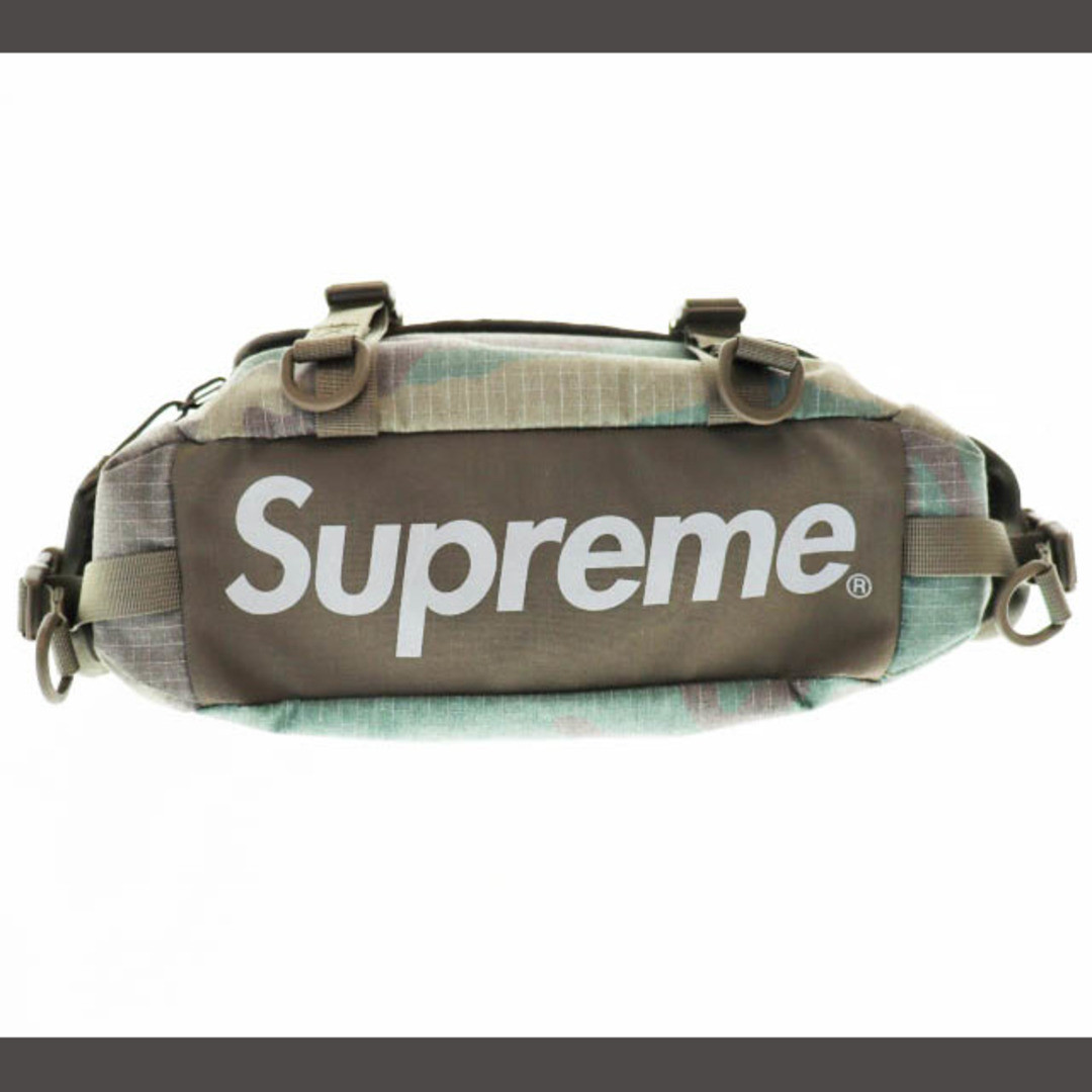 Supreme 24SS Mini Duffle Bag Woodland Camo Khaki Vintage Supreme 24SS Mini Duffle Bag Woodland Camo Khaki Vintage