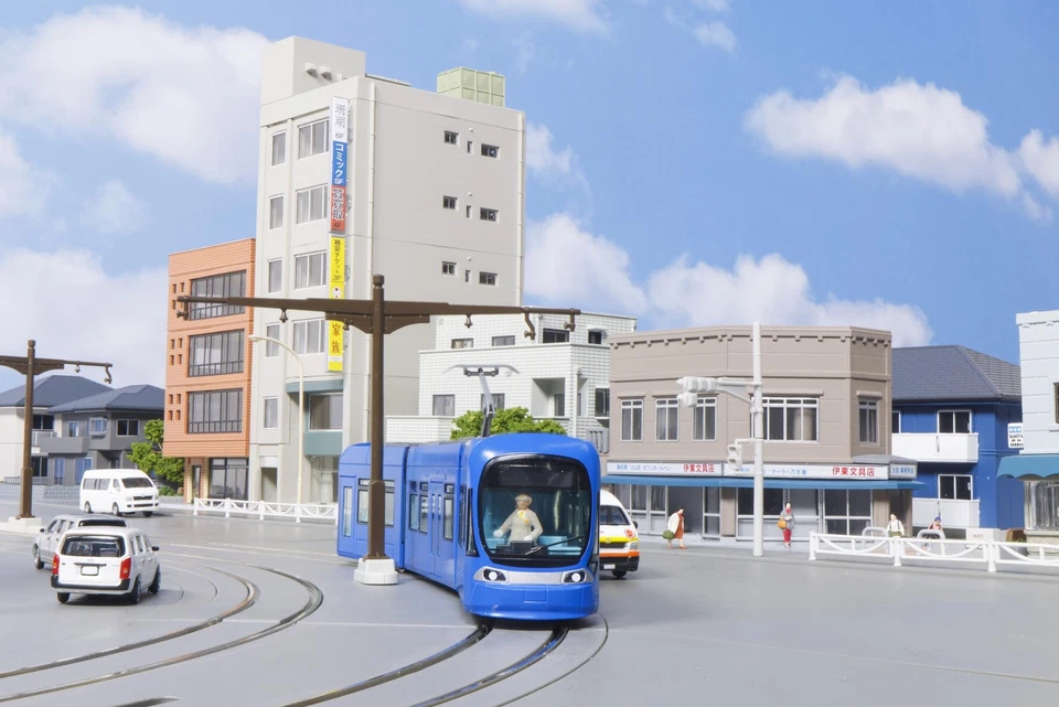 KATO N gauge Unitram E electric point track plate R180mm, right, model railroad - Image 2 of 3