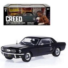 Creed 1967 Ford Mustang Coupe Matt Black 1:43 Scale Greenlight 86615
