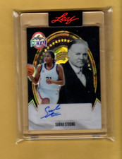 SARAH STRONG   1/1   2026 Leaf Metal Presidents Day  AUTOGRAPH CARD