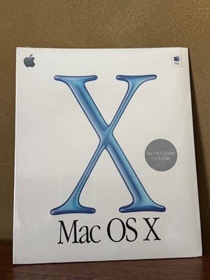 Mac OS X Instant Install 2001 New Sealed