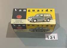 Vanguards - VA10002 Almond Green Traveller Morris Minor - Boxed 1:43 Scale