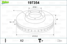 Disque de frein Daihatsu APPLAUSE