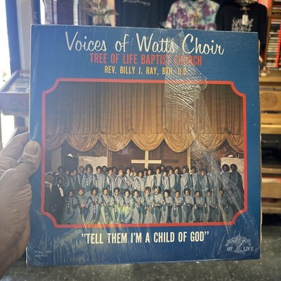 The Voices Of Watts   Tell Them I'm A Child Of God Lp / Black Gospel In Shrink