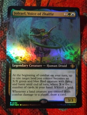 EXTENDED FOIL Jolrael, Voice of Zhalfir - MAT - NM - Magic: The Gathering - MTG