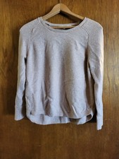 LOFT Sweater Large Cotton Tan XS