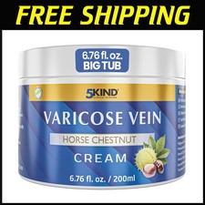 Horse Chestnut Cream for Varicose Veins - 6.76 Fl Oz 