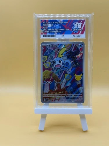 Pokémon Grookey - Scorbunny - Sobble - ACE 10 - Sequential Set Black Star Promo