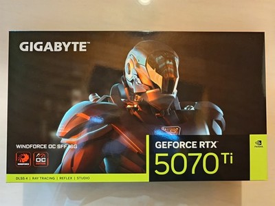 NVIDIA GeForce RTX 5070 Ti 16gb Grafikkarte / GPU - Neu & OVP + Rechnung
