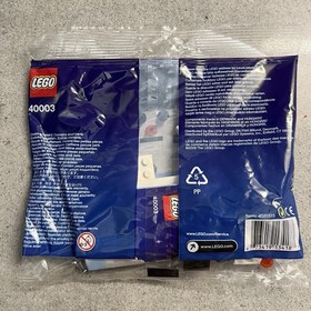 LEGO 40003 Snowman Christmas Decoration Sealed New 