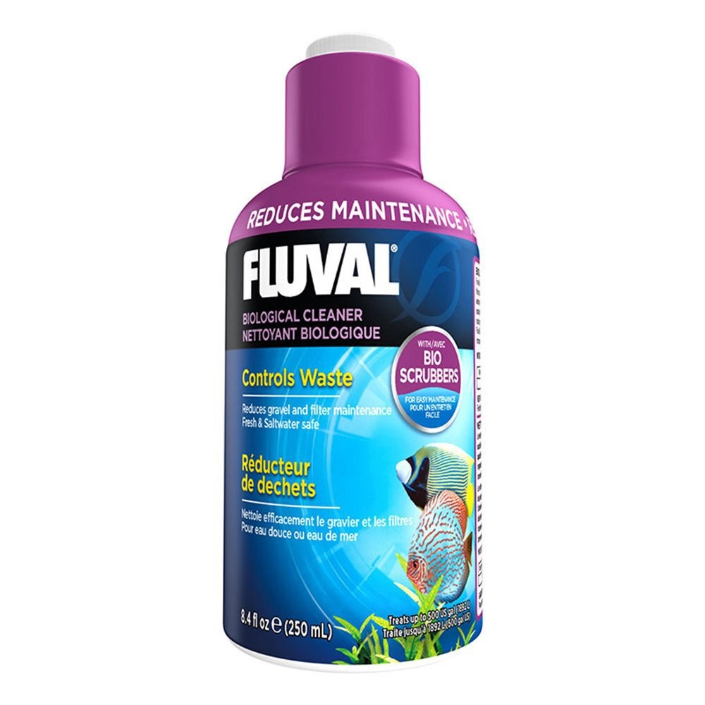 Fluval Biological Aquarium Fish Tank Cleaner 250ml
