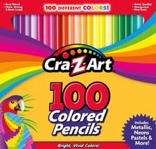 Cra-Z-Art Colored Pencils 100 Assorted Colors - Back to School Supply List