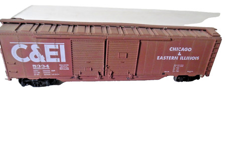 C&EI Chicago Eastern Illinois 5334 Doble Puerta Ho Boxcar con Acopladores Kadee - Usado | Zustand: Used