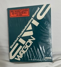 1990 Honda Civic Wagon Factory Electrical Troubleshooting Shop Manual Sealed