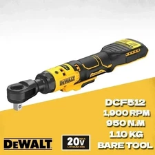 Dewalt DCF512 1/2 Inch Brushless Ratchet Right Angle Wrench LED Cordless Driver