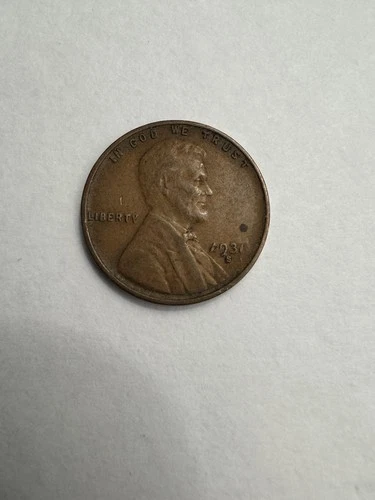 1931S Lincoln Cent Very Good Condition Key Date