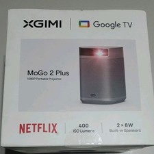 XGIMI MoGo 2 Plus 1080P Portable Projector 400 ISO Lumens Google TV Speakers