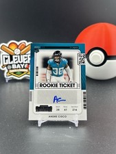 Andre Cisco 2021 Panini Contenders Rookie Ticket Auto Jaguars #177 (CBMH)