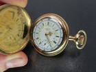 1905 Elgin 289 Pocket Watch, 7j 6s Fancy Dial, 20-yr Gold Filled Hunting, Repair — photo 1