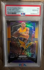 2019 Panini Prizm Black Gold Kobe Bryant /5 PSA 10 WOW